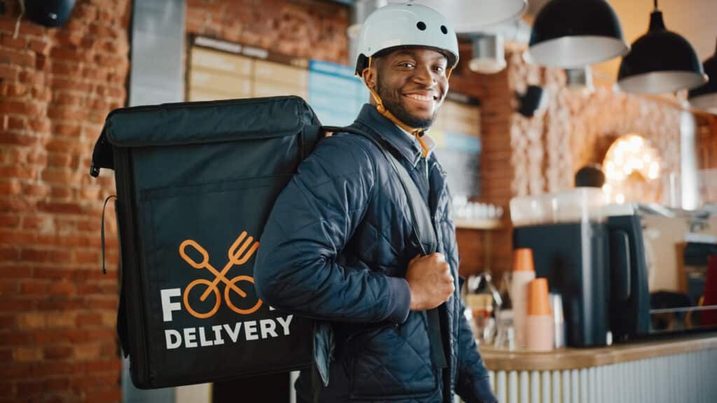 Delivery service project screenshot